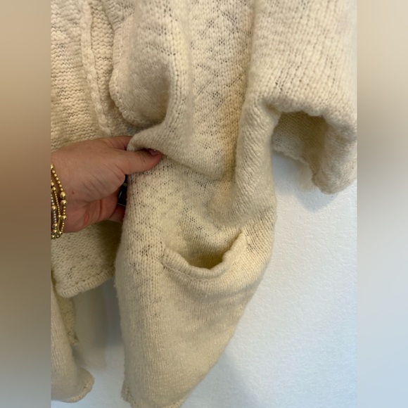 James Perse Wool Cardigan Wrap, size small - Picture 4 of 6